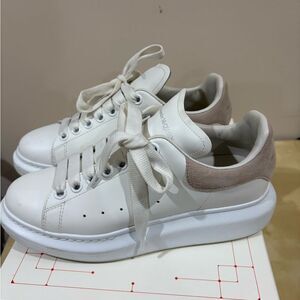 Alexander McQueen Oversized Sneakers White Size 38.5